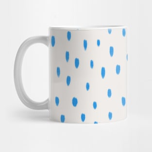 Blue dots Mug